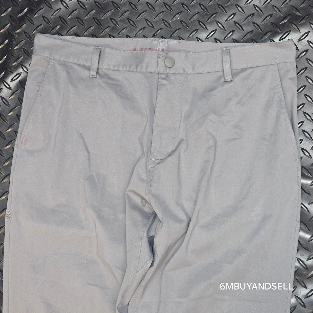 Rhone Commuter Pants Mens 35 Light Gray‎ Performance Trousers 100161 SP23